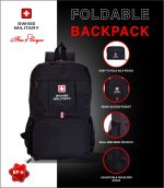 Swiss military premium foldable backpack bp6 sale