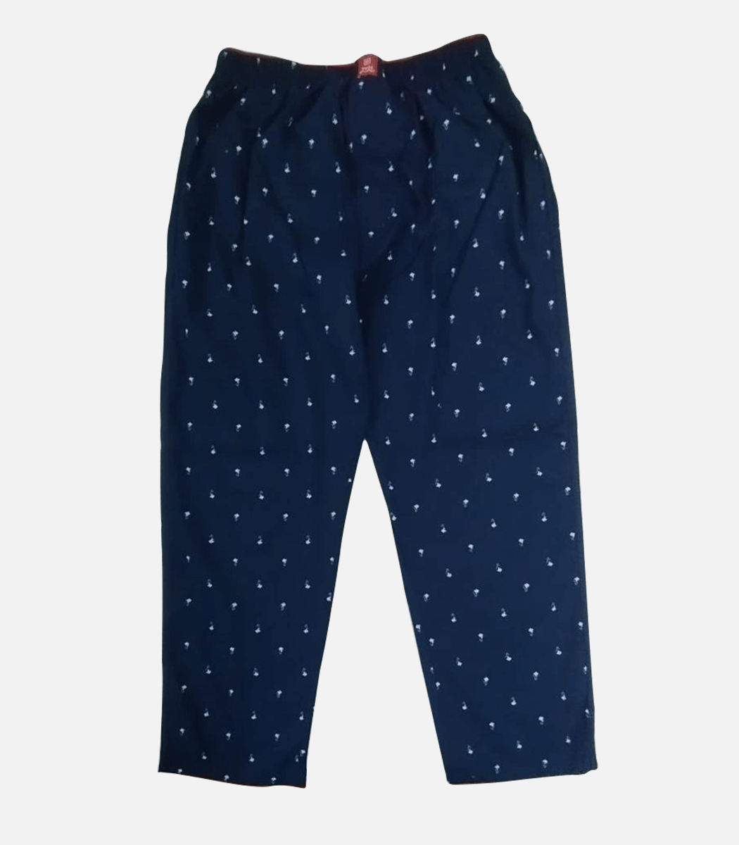 Boxer Cotton Pyjama With Dual Pockets & Elastic Waistband - SWISS ...