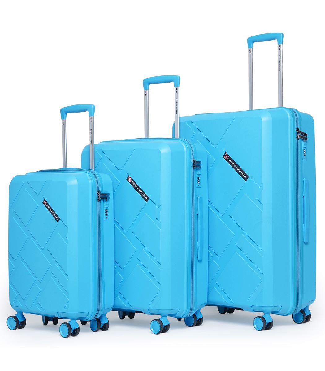 Buy Aqua Blue Luggage & Trolley Bags for Men by ARISTOCRAT Online | Ajio.com